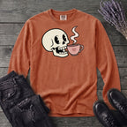 Skull Sip Long Sleeve T-Shirt
