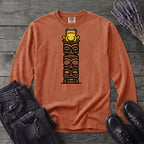 Tiki Tower Frog Long Sleeve T-Shirt