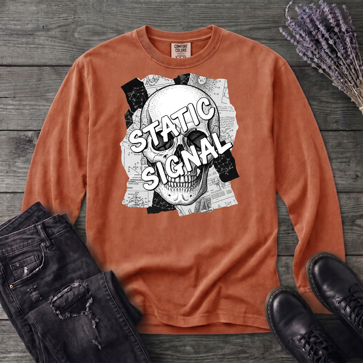 Static Signal Long Sleeve T-Shirt