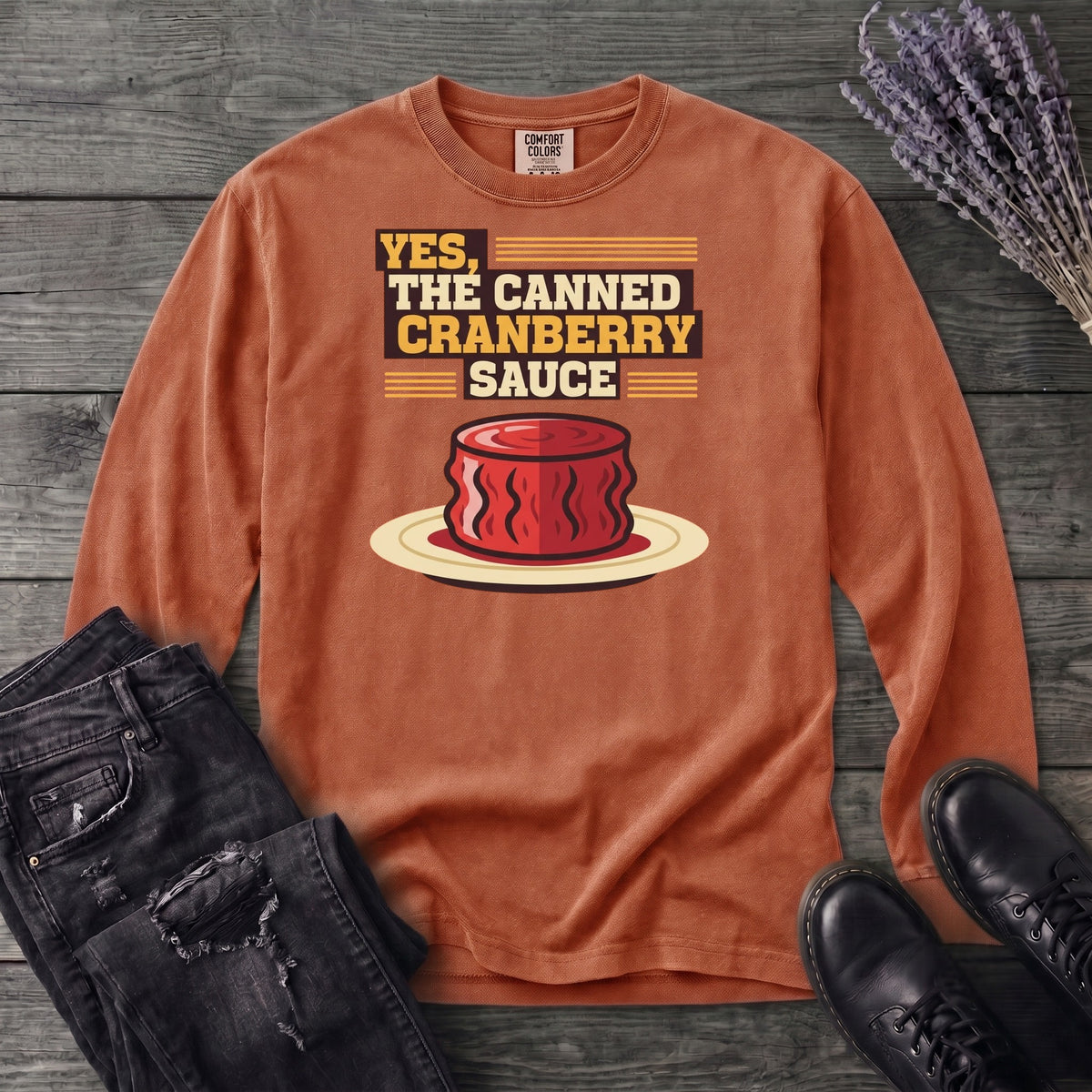 Cranberry Sauce Long Sleeve T-Shirt