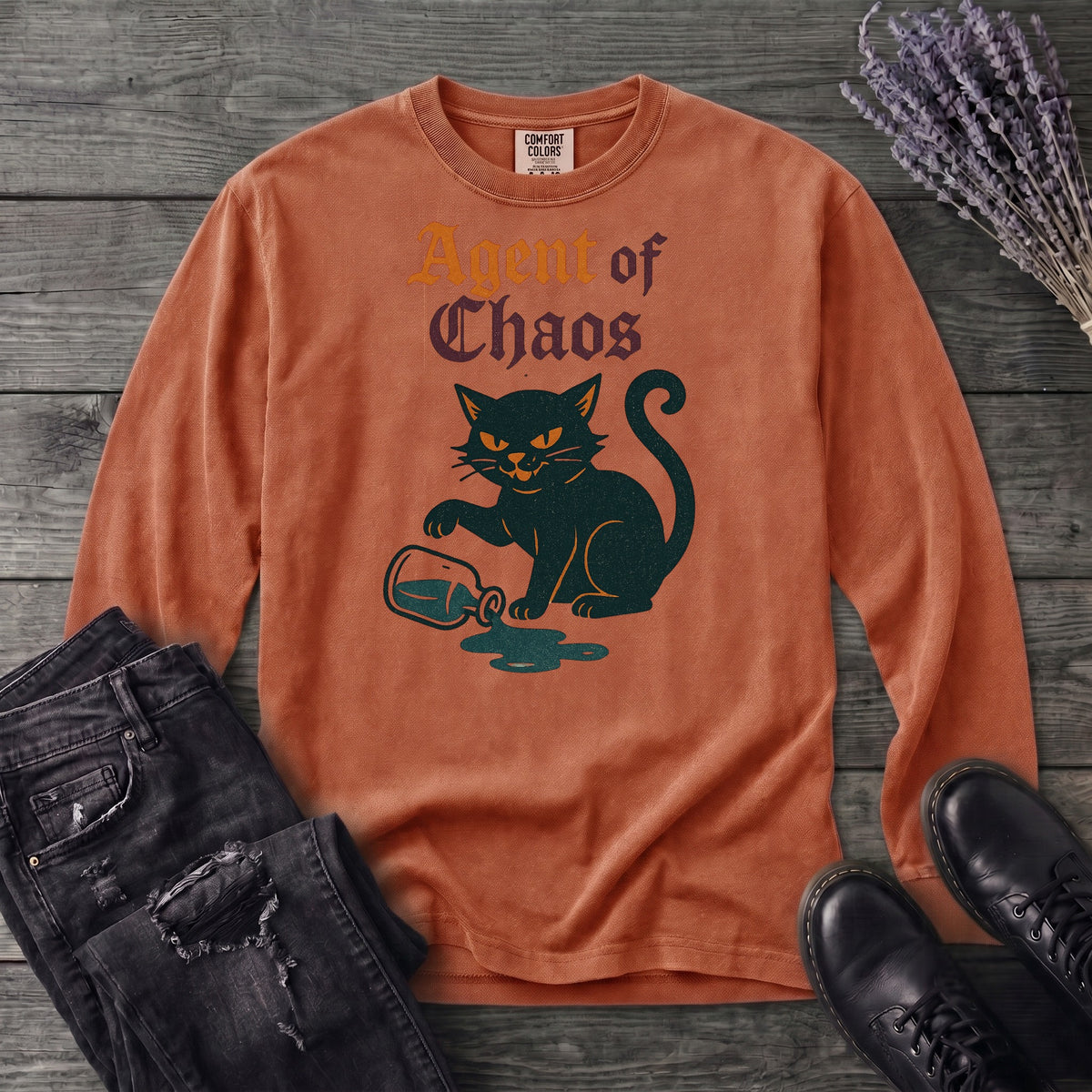 agent of chaos Long Sleeve T-Shirt