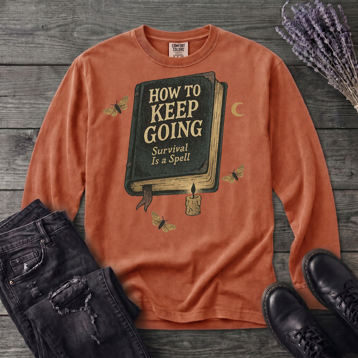 Survival Is A Spell Long Sleeve T-Shirt