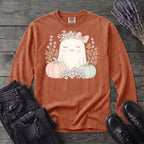 Boho Coquette Ghost Long Sleeve T-Shirt
