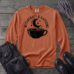 Witchcraft And Caffeine Long Sleeve T-Shirt