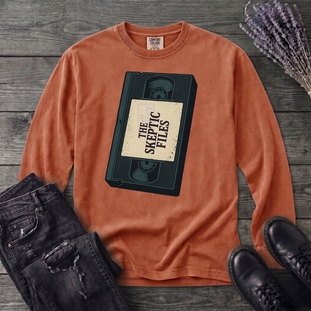 The Skeptic Files Long Sleeve T-Shirt