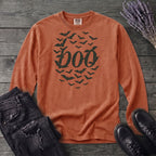 Bats Form Boo Long Sleeve T-Shirt