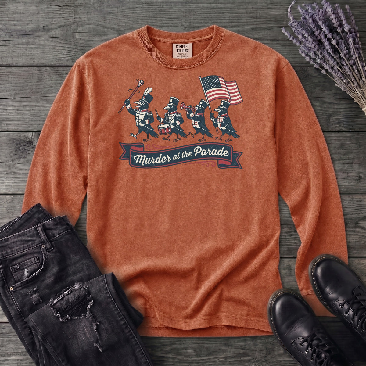 Murder At The Parade Long Sleeve T-Shirt