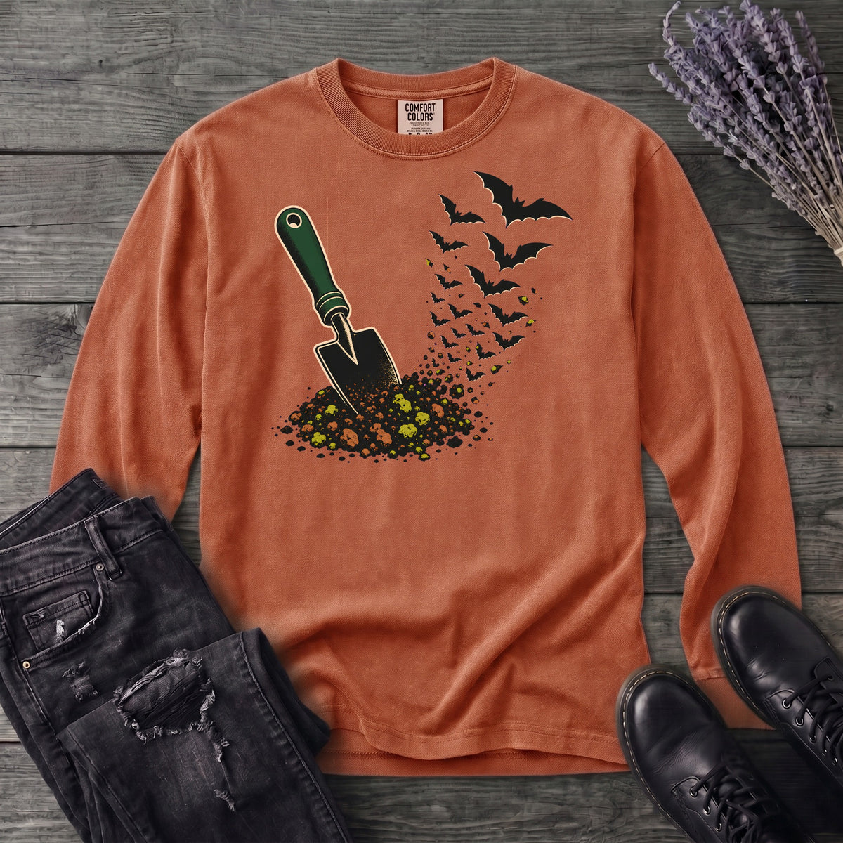 Garden Spade Bats Long Sleeve T-Shirt