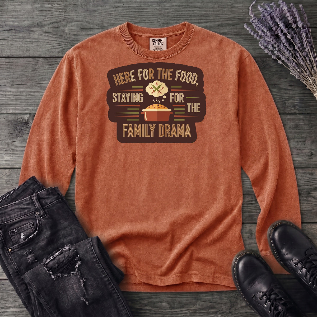 Family Drama Long Sleeve T-Shirt