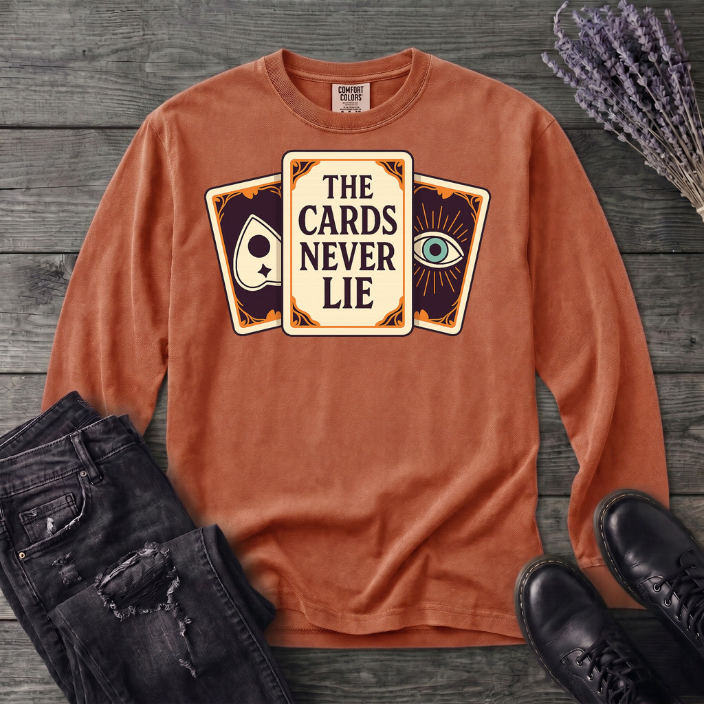 The Cards Never Lie Long Sleeve T-Shirt