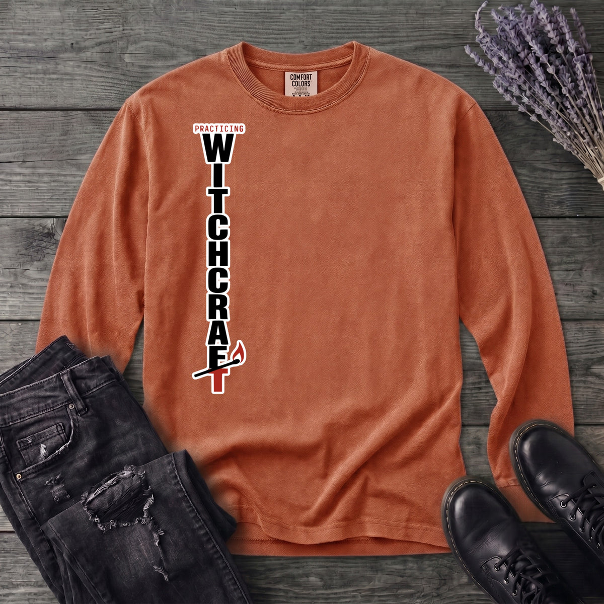 Practicing Witchcraft Long Sleeve T-Shirt