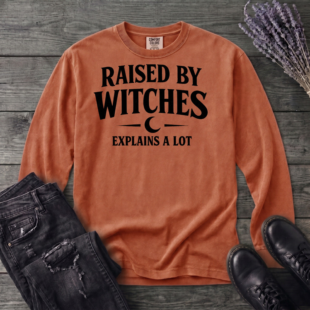 raised by witches Long Sleeve T-Shirt