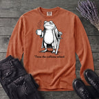 Twas The Caffeine Long Sleeve T-Shirt