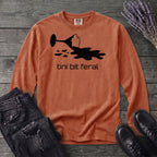 tini bit feral Long Sleeve T-Shirt