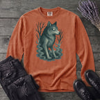 Woodland Spirits Wolf Long Sleeve T-Shirt