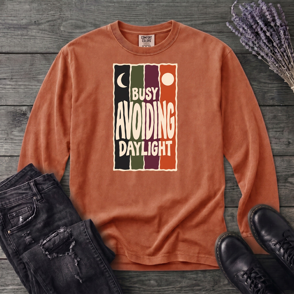 Avoiding Daylight Long Sleeve T-Shirt