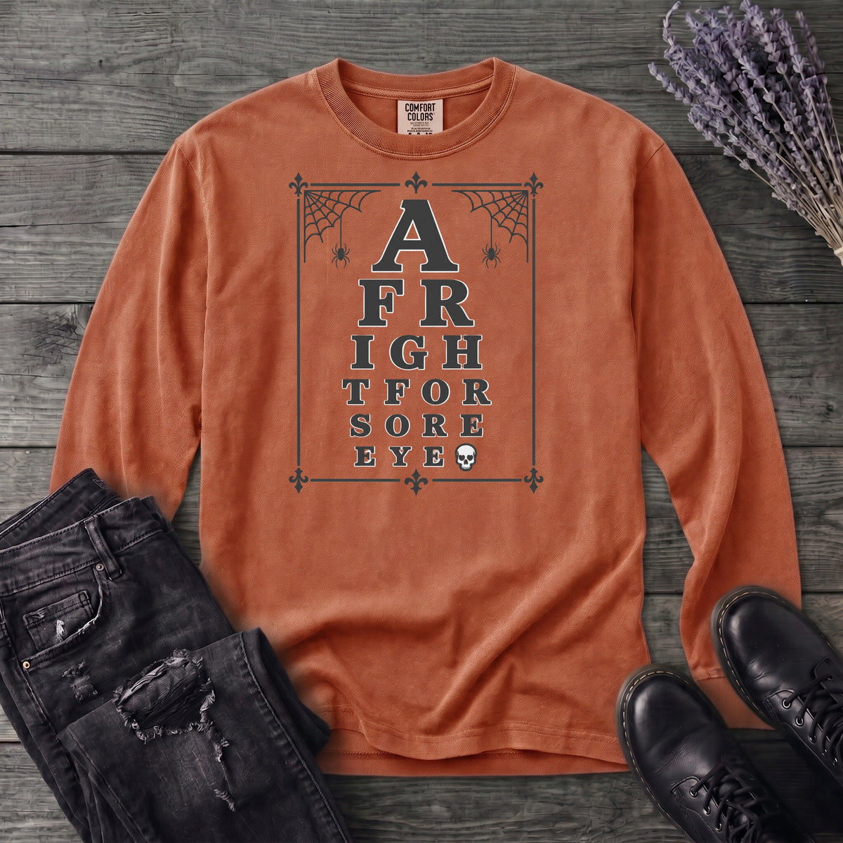 A Fright For Sore Eyes Long Sleeve T-Shirt
