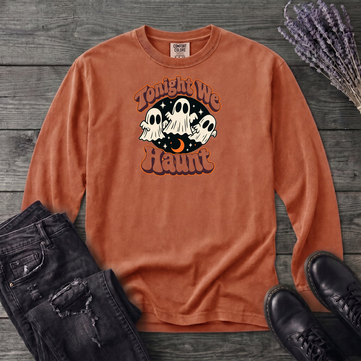 Tonight We Haunt Long Sleeve T-Shirt