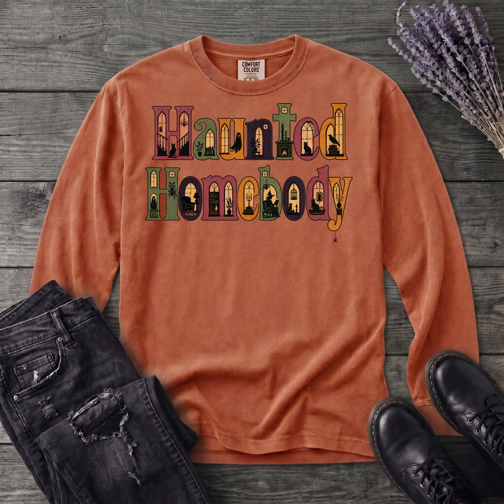 Haunted Homebody Long Sleeve T-Shirt