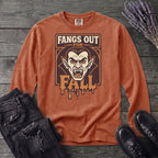 Fangs Out For Fall Long Sleeve T-Shirt