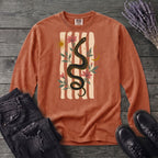 Serpent In Bloom Long Sleeve T-Shirt