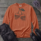 Skull Cherries Long Sleeve T-Shirt