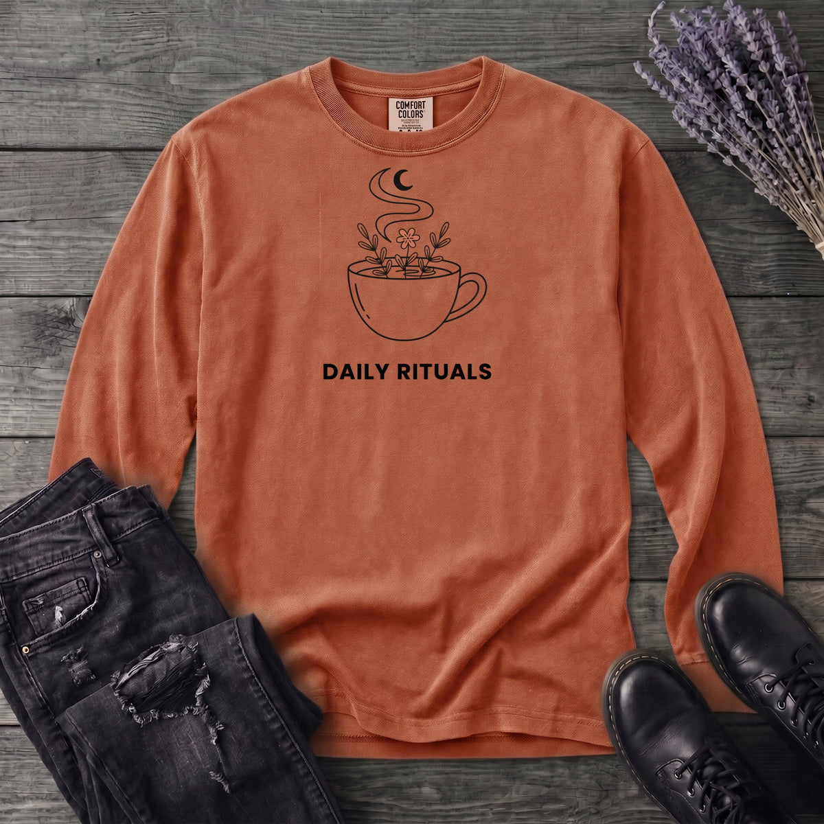 Daily Rituals Long Sleeve T-Shirt