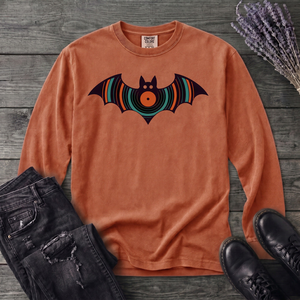 Bat Vinyl Long Sleeve T-Shirt