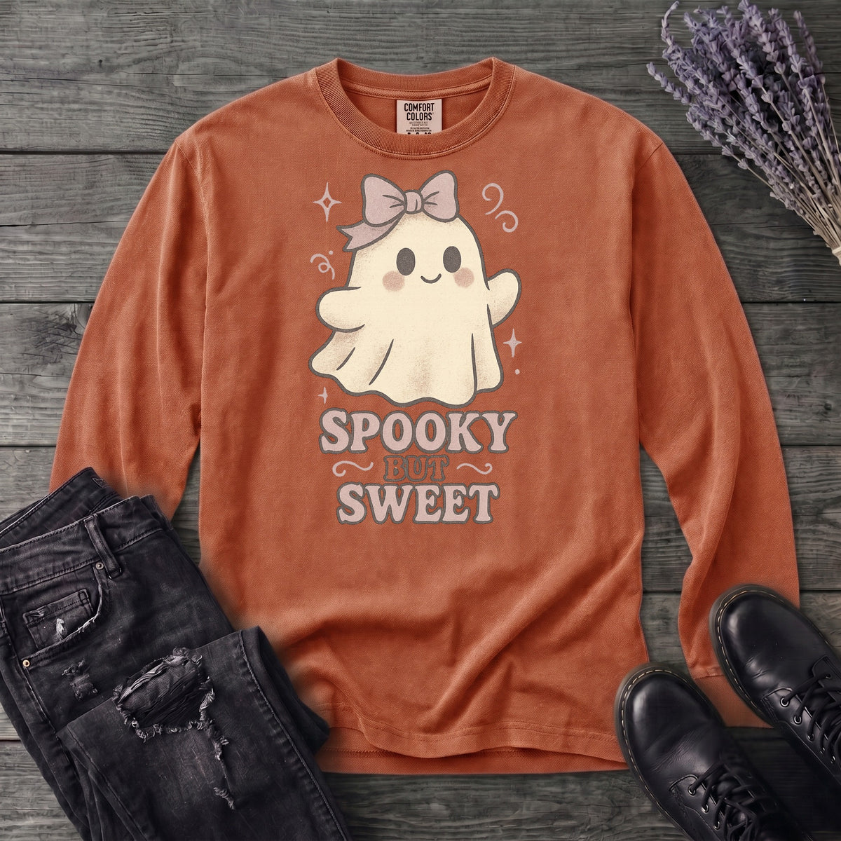 Spooky But Sweet Long Sleeve T-Shirt
