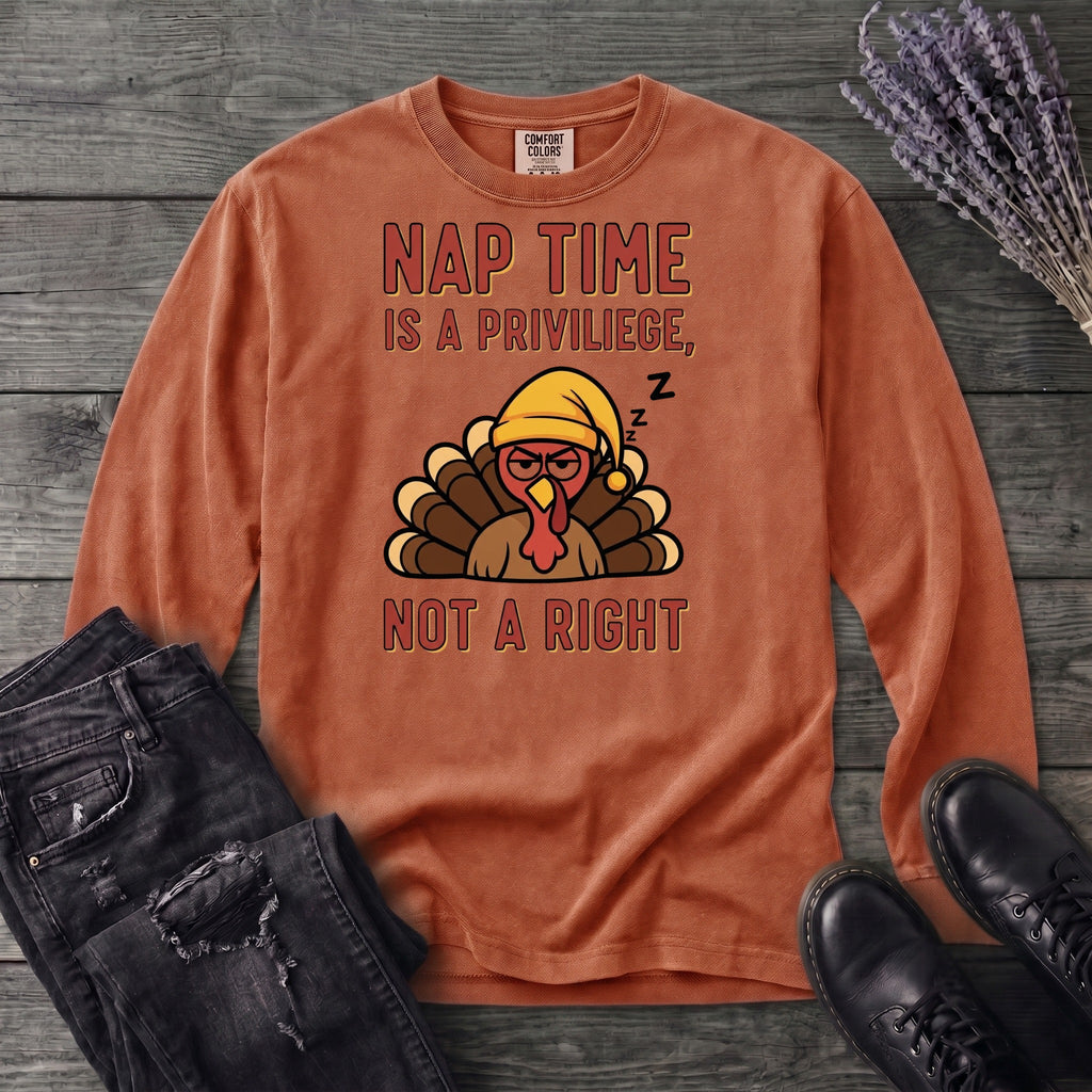 Nap Time Long Sleeve T-Shirt
