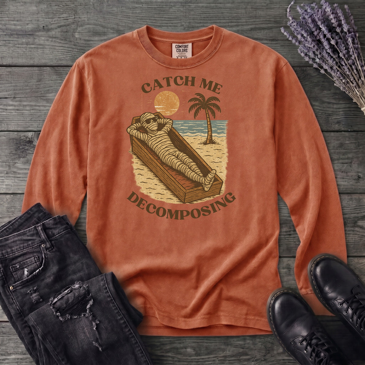 Catch Me Decomposing Long Sleeve T-Shirt
