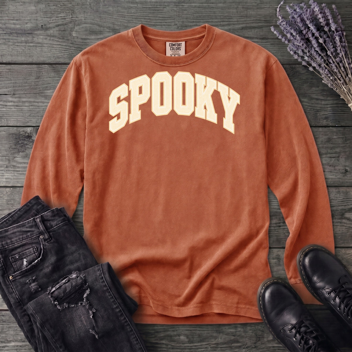 Spooky Long Sleeve T-Shirt