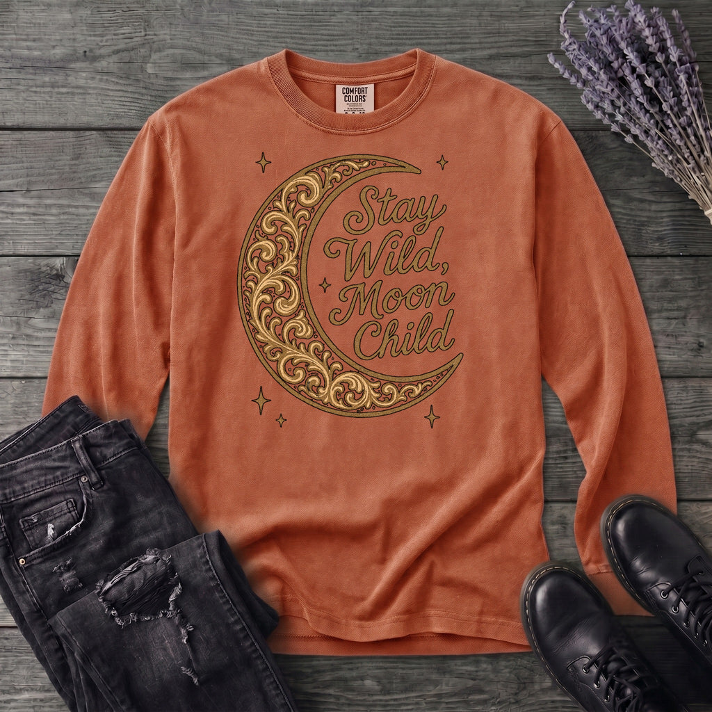 Stay Wild Moon Child Long Sleeve T-Shirt