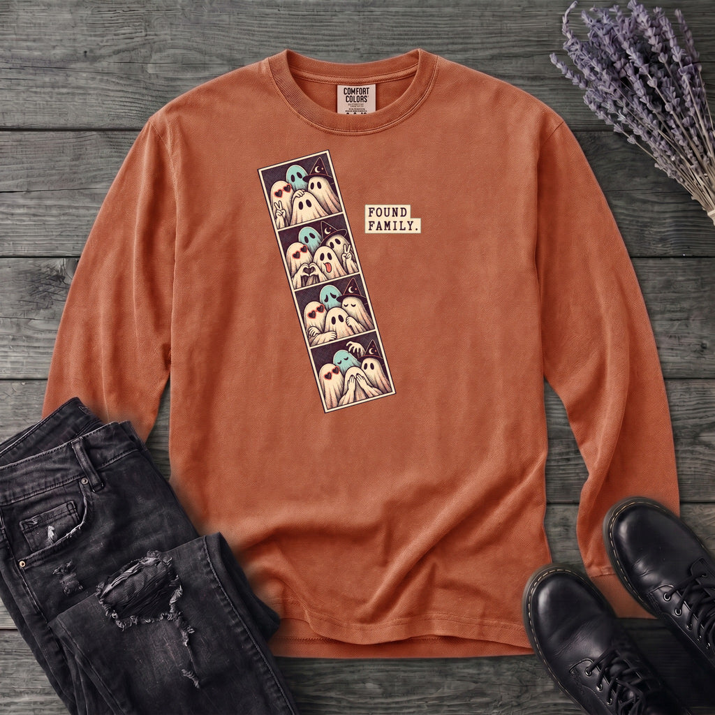 Found Family Photobooth Long Sleeve T-Shirt