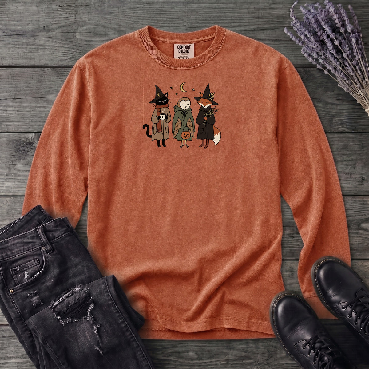 Bewitched With Autumn Long Sleeve T-Shirt
