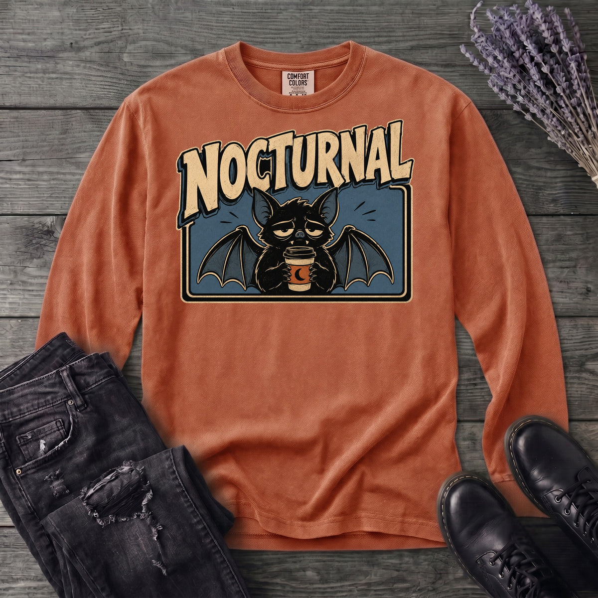 Nocturnal Fuel Long Sleeve T-Shirt