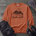garden witch floral hat Long Sleeve T-Shirt