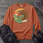 Turkey Reading Long Sleeve T-Shirt