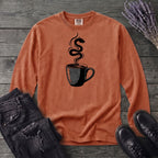 Dragon Coffee Long Sleeve T-Shirt