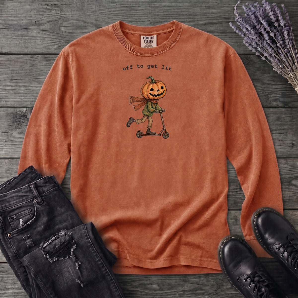 Off To Get Lit Long Sleeve T-Shirt