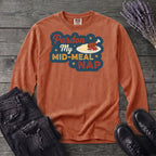 Mid Meal Nap Long Sleeve T-Shirt