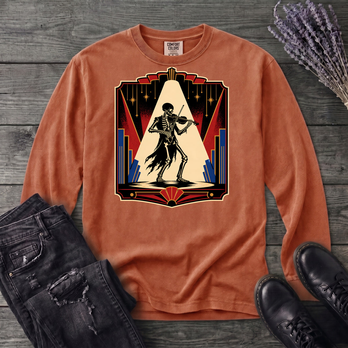 Virtuoso Skeleton Long Sleeve T-Shirt