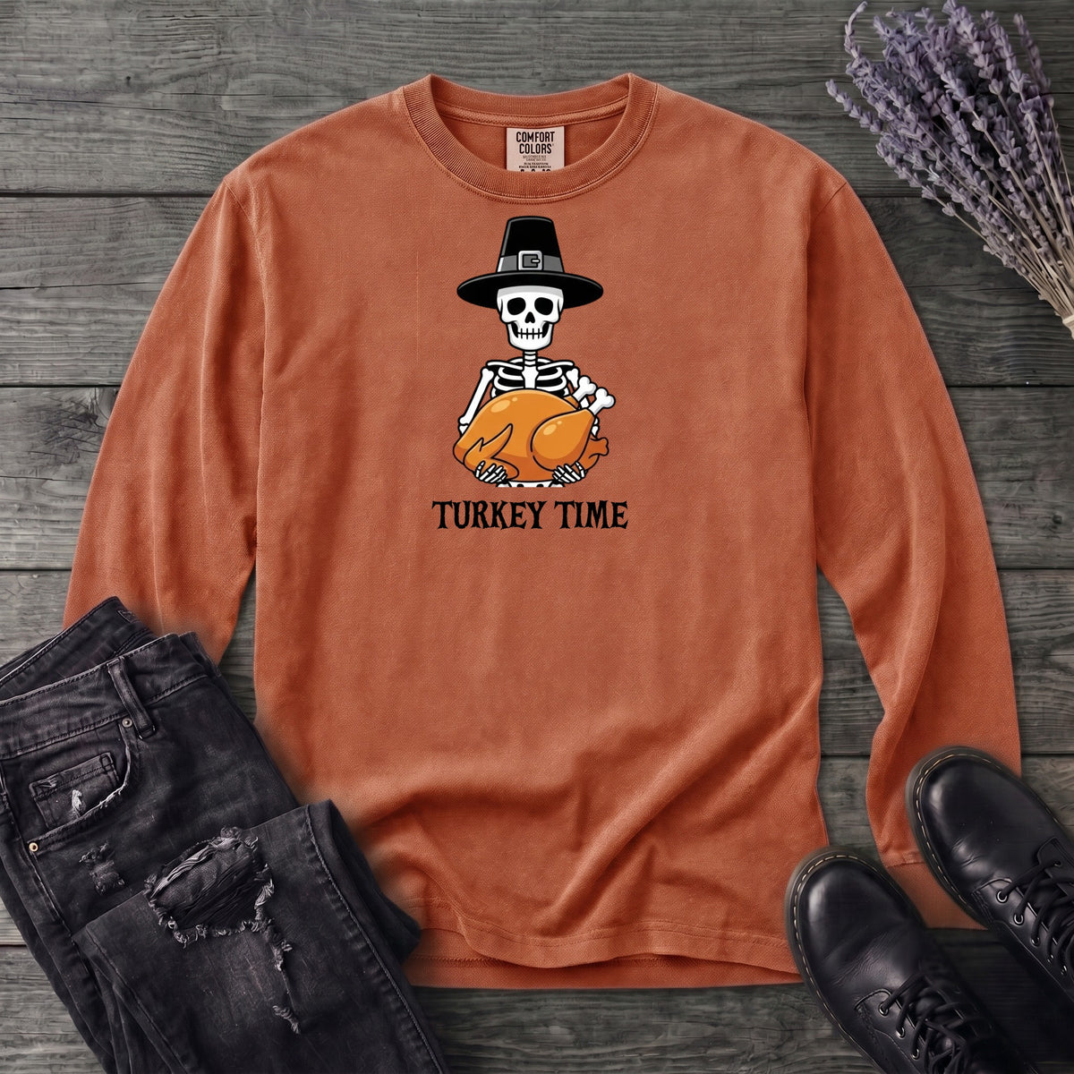 Turkey Time Long Sleeve T-Shirt