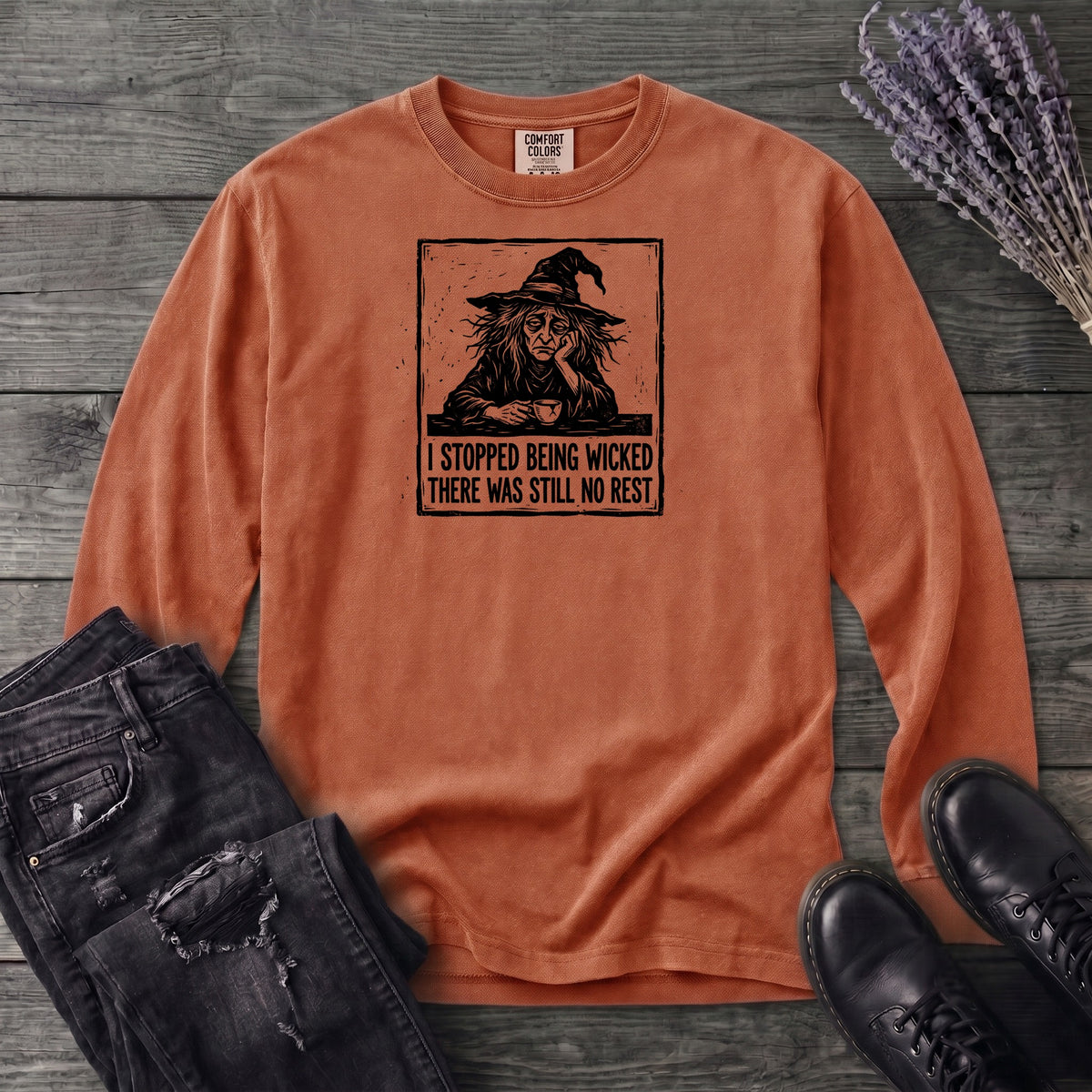 Stopped Being Wicked Long Sleeve T-Shirt