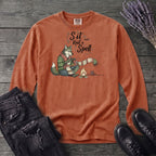 Sit And Knit A Spell Long Sleeve T-Shirt