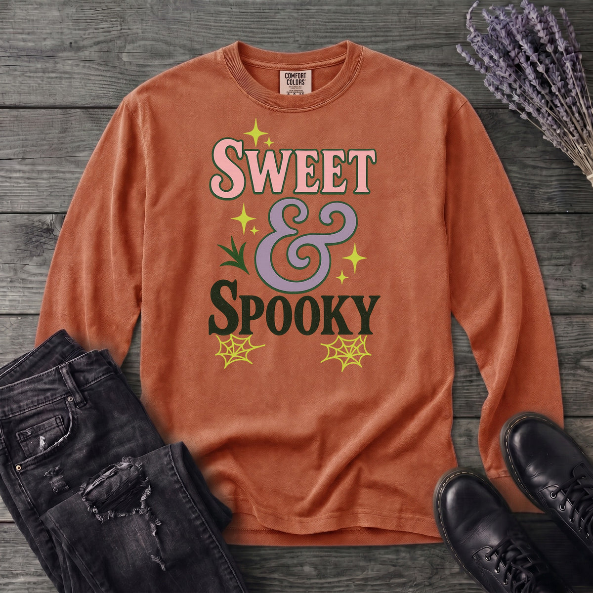 Pastel Sweet Spooky Long Sleeve T-Shirt