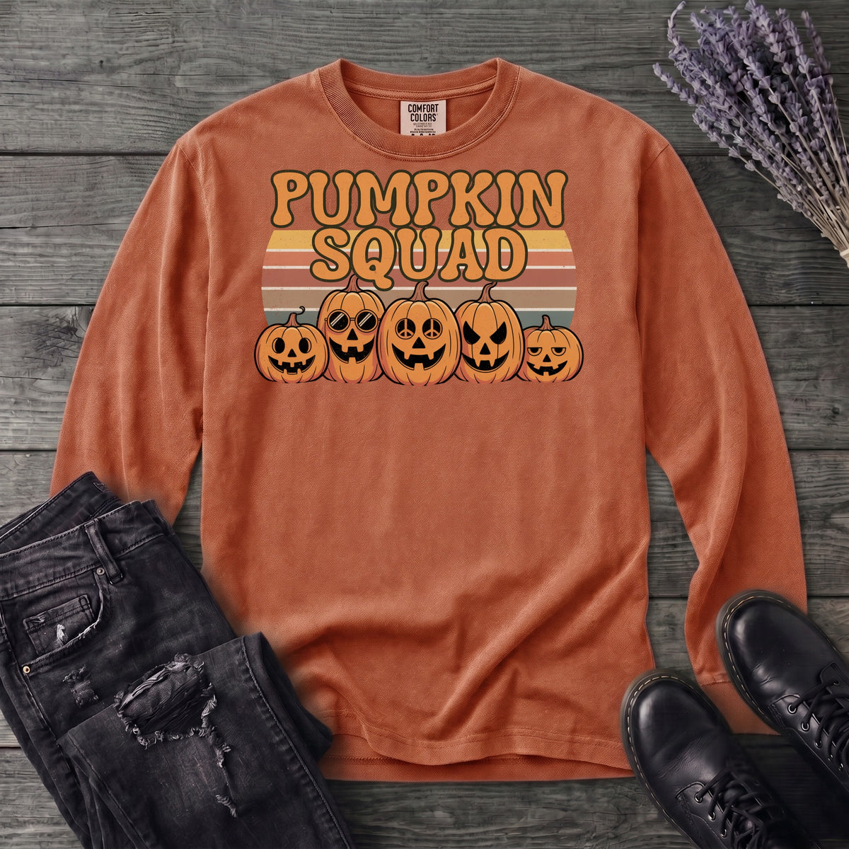 Pumpkin Squad Long Sleeve T-Shirt
