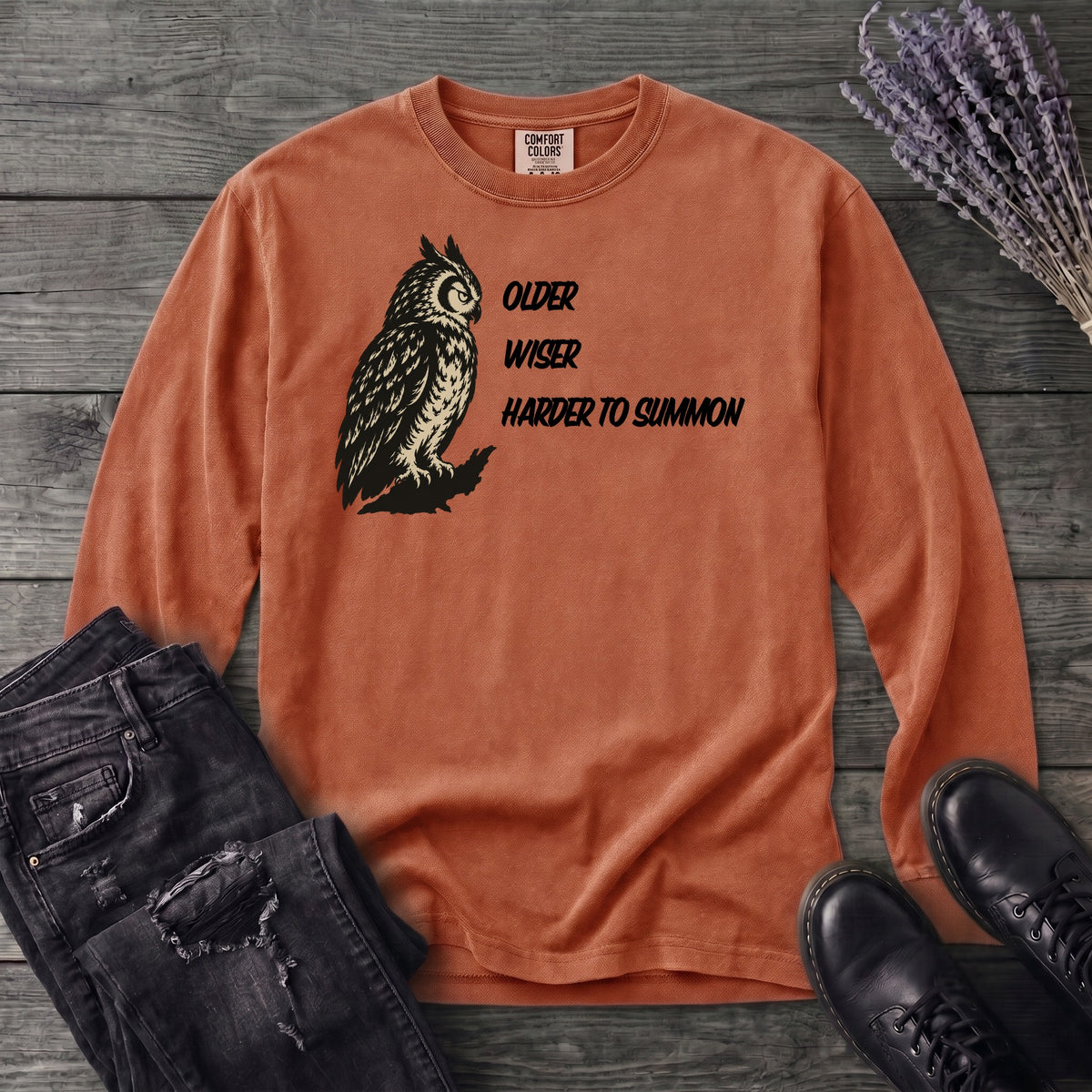 Older Wiser Long Sleeve T-Shirt
