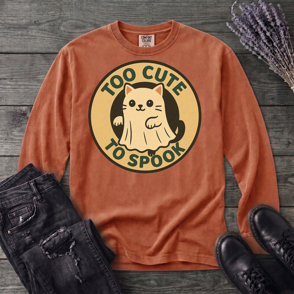 Too Cute To Spook Long Sleeve T-Shirt