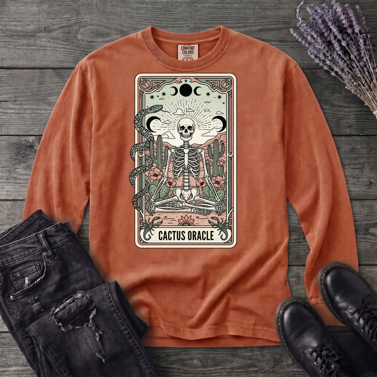 Cactus Oracle Long Sleeve T-Shirt